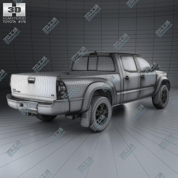images/goods_img/202105071/3D Toyota Tacoma Double Cab Long Bed 2011 model/4.jpg